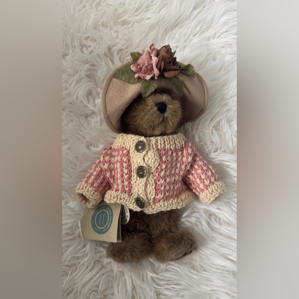 BOYDS BEARS PLUSH " MRS MERTZ " TJ BEST DRESSED 10" NWT RETIRED
